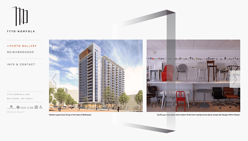 7770 Norfolk Apartments Website